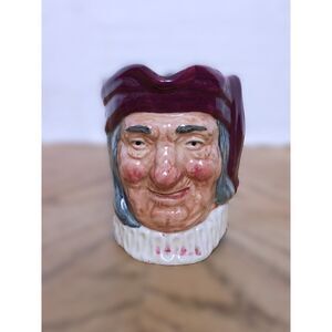 Royal Doulton D5616 Simon The Cellarer Collectible Small Character Jug Mug